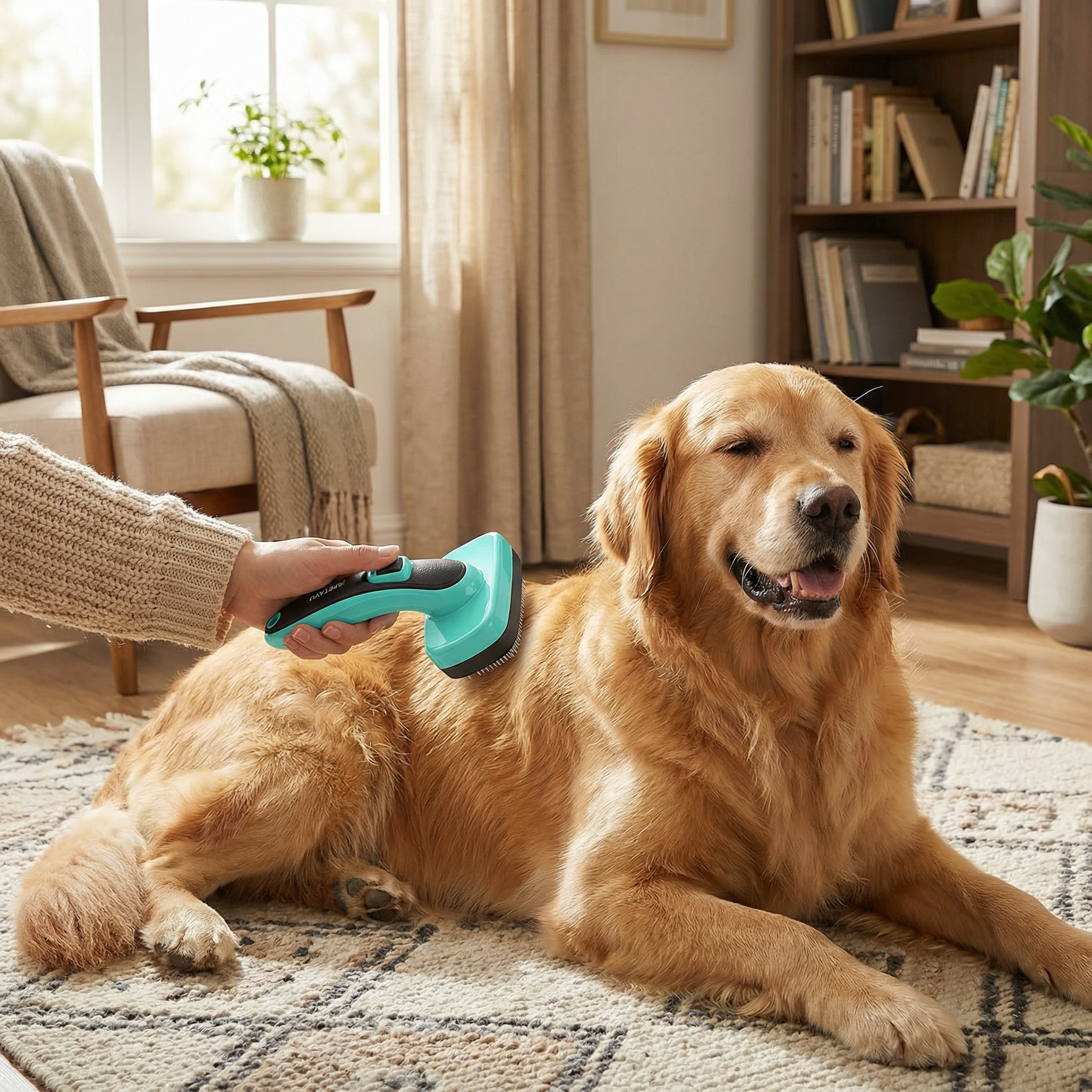 Retractable Grooming Brush