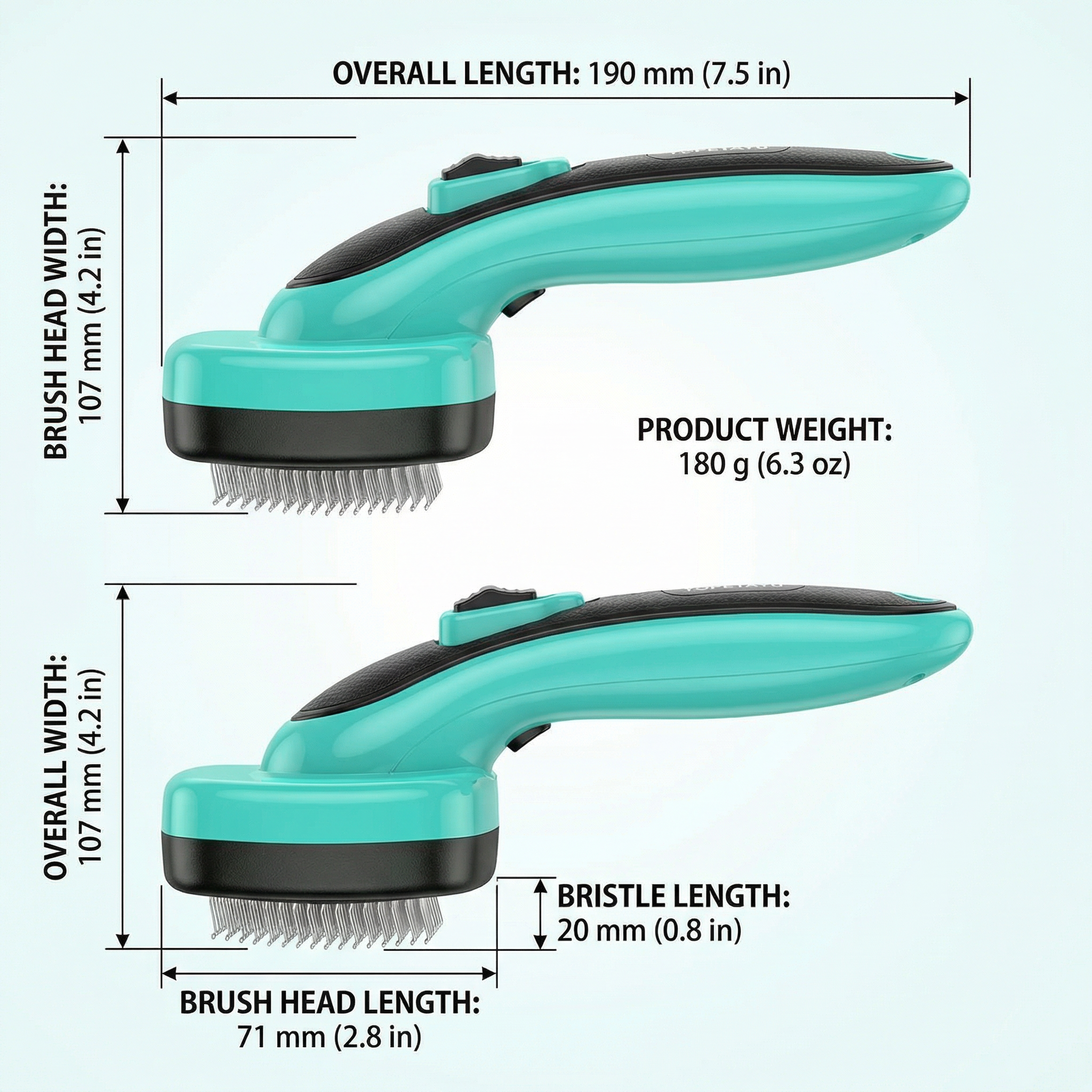 Retractable Grooming Brush