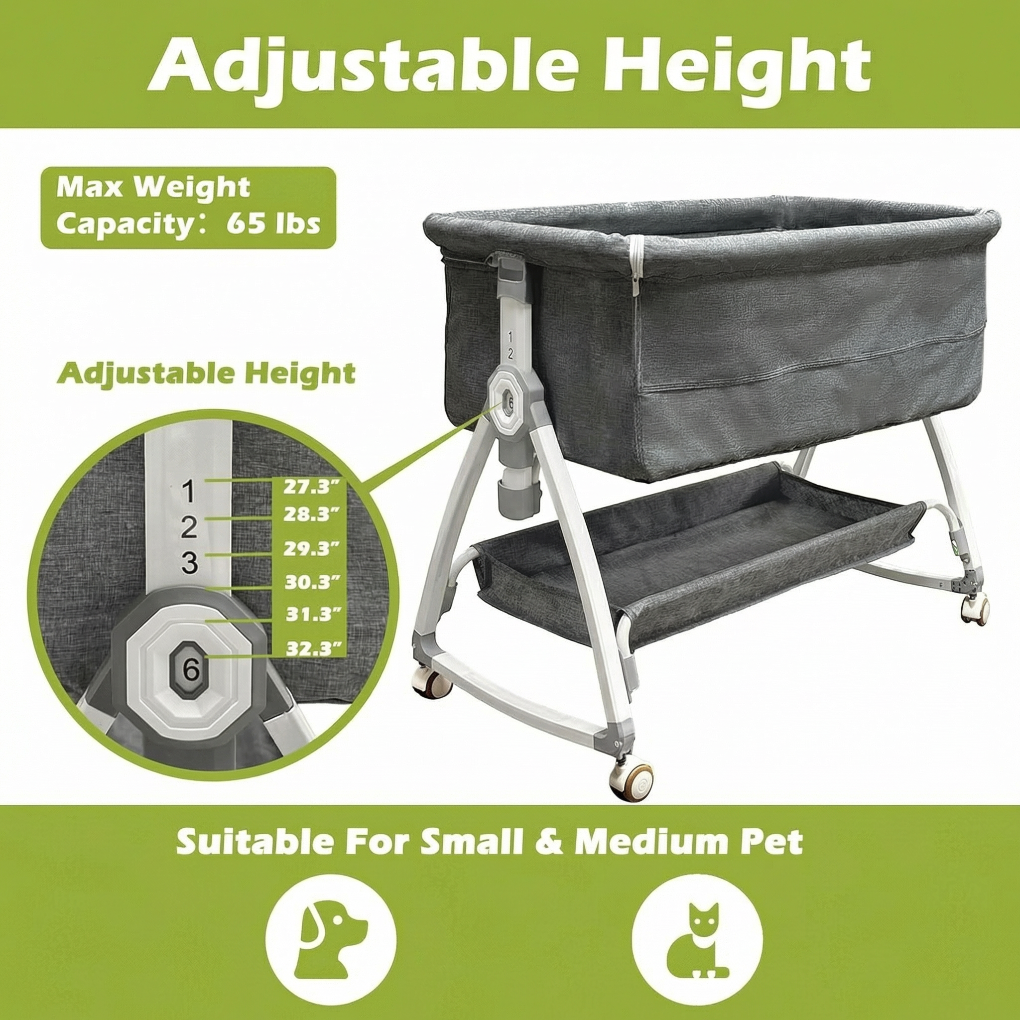 The Premier Bedside Dog Bed