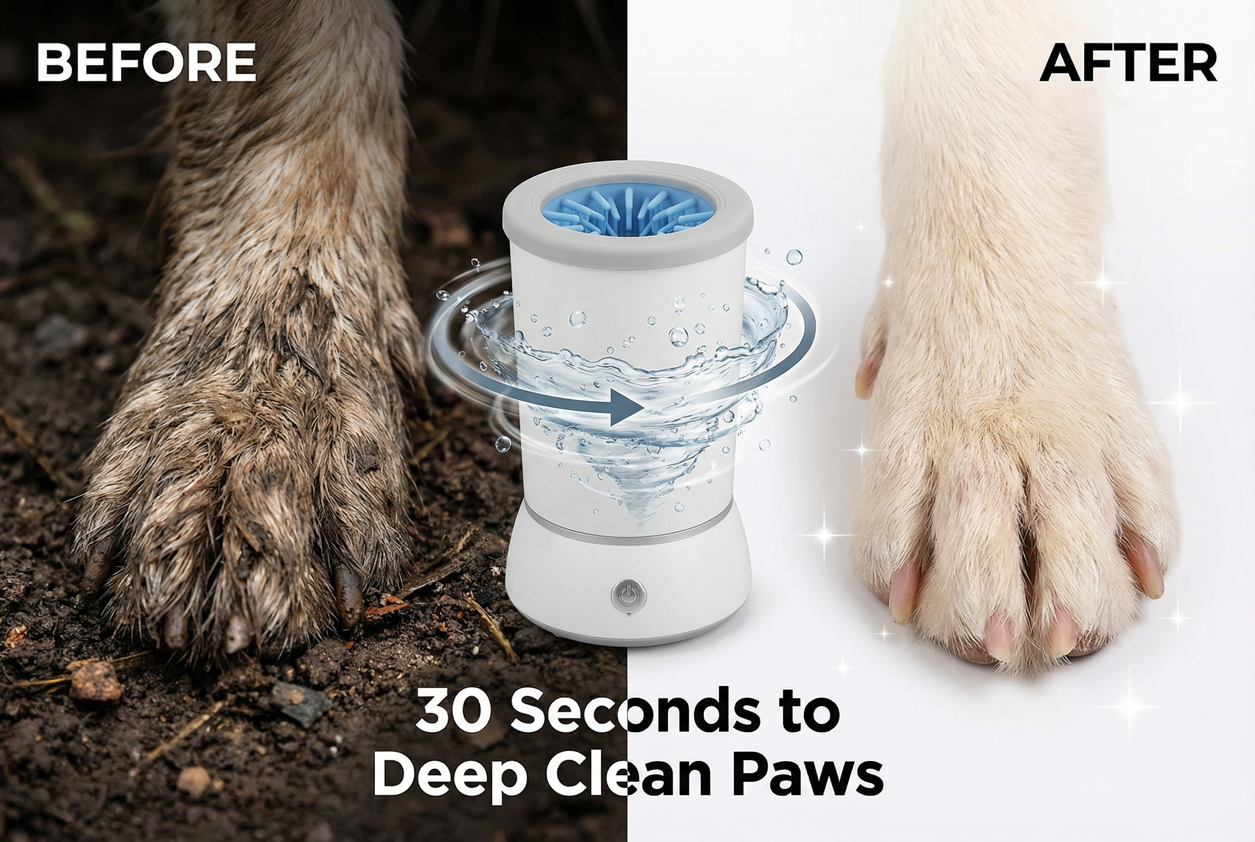 Rechargeable Dog Paw Cleaner