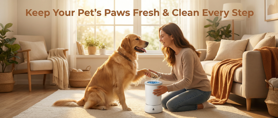 Rechargeable Dog Paw Cleaner