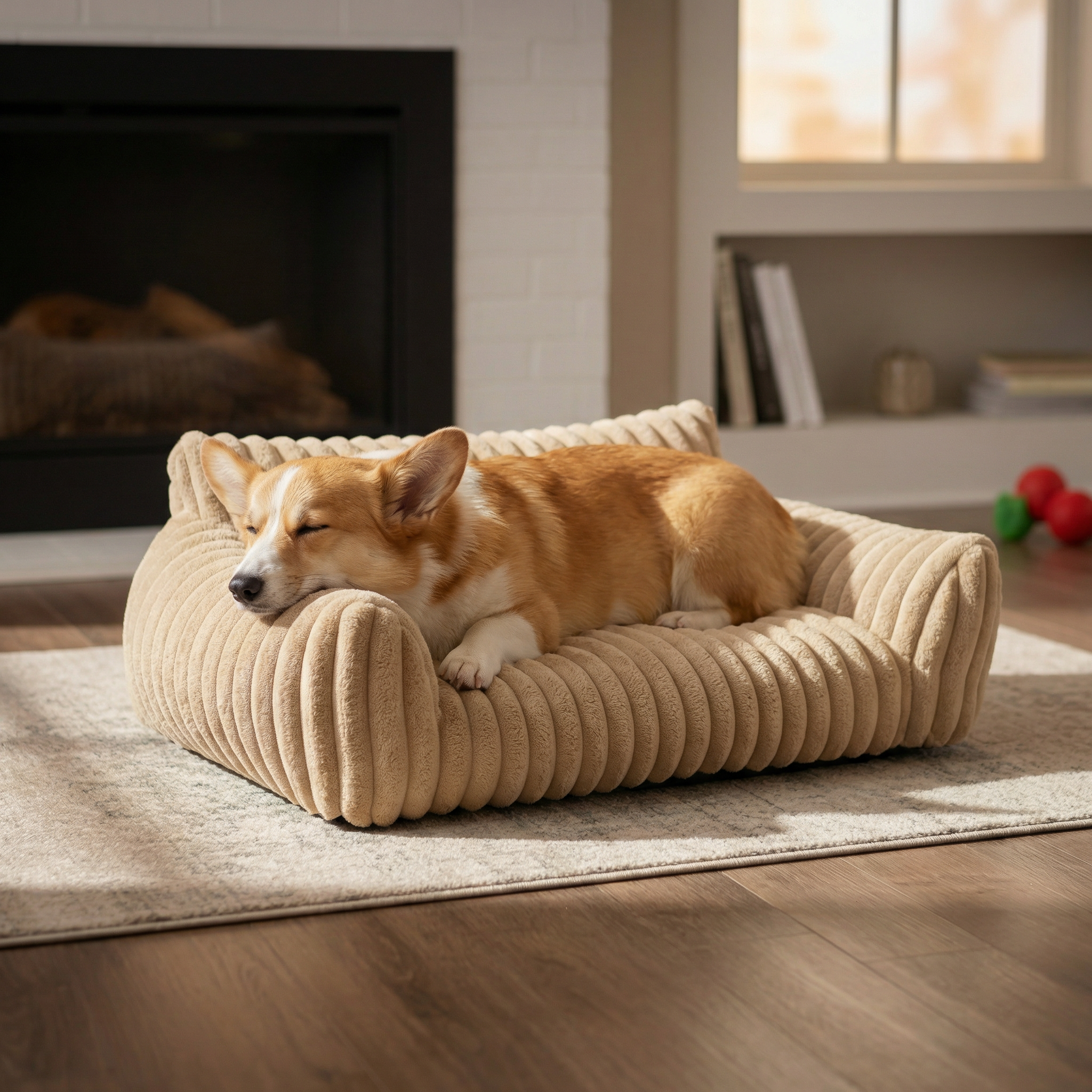 The Premium Ortho-Relief™ Dog Bed: Therapeutic Joint & Calming Support