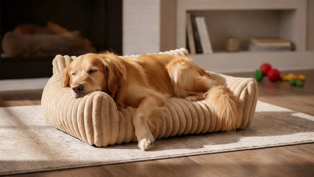 The Premium Ortho-Relief™ Dog Bed: Therapeutic Joint & Calming Support
