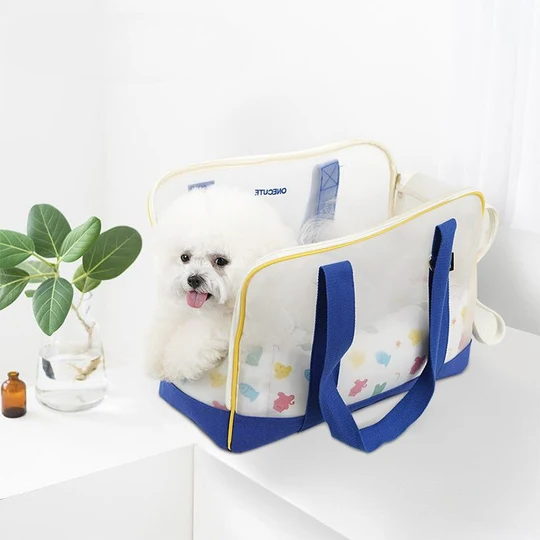 Breathable Pet Carrier Outing Mesh Portable Bag