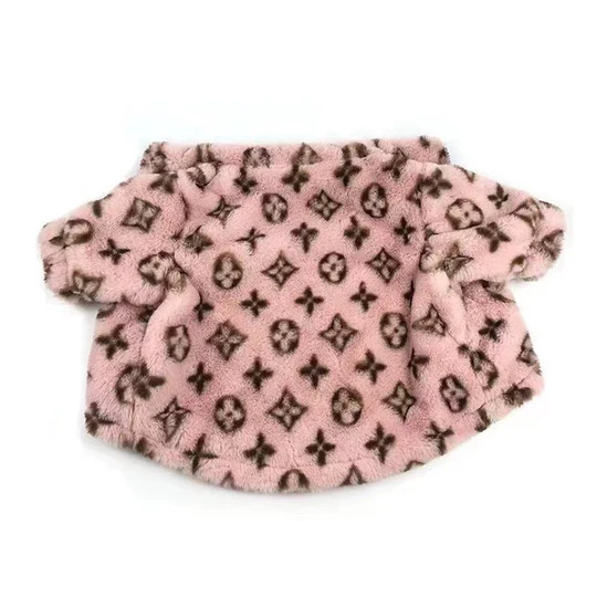 Faux Fur Zip Coat Jacket Dog Clothes Hot Likes