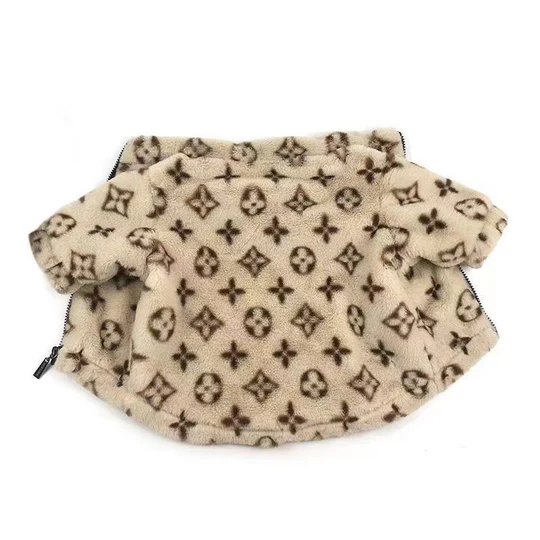 Faux Fur Zip Coat Jacket Dog Clothes Hot Likes