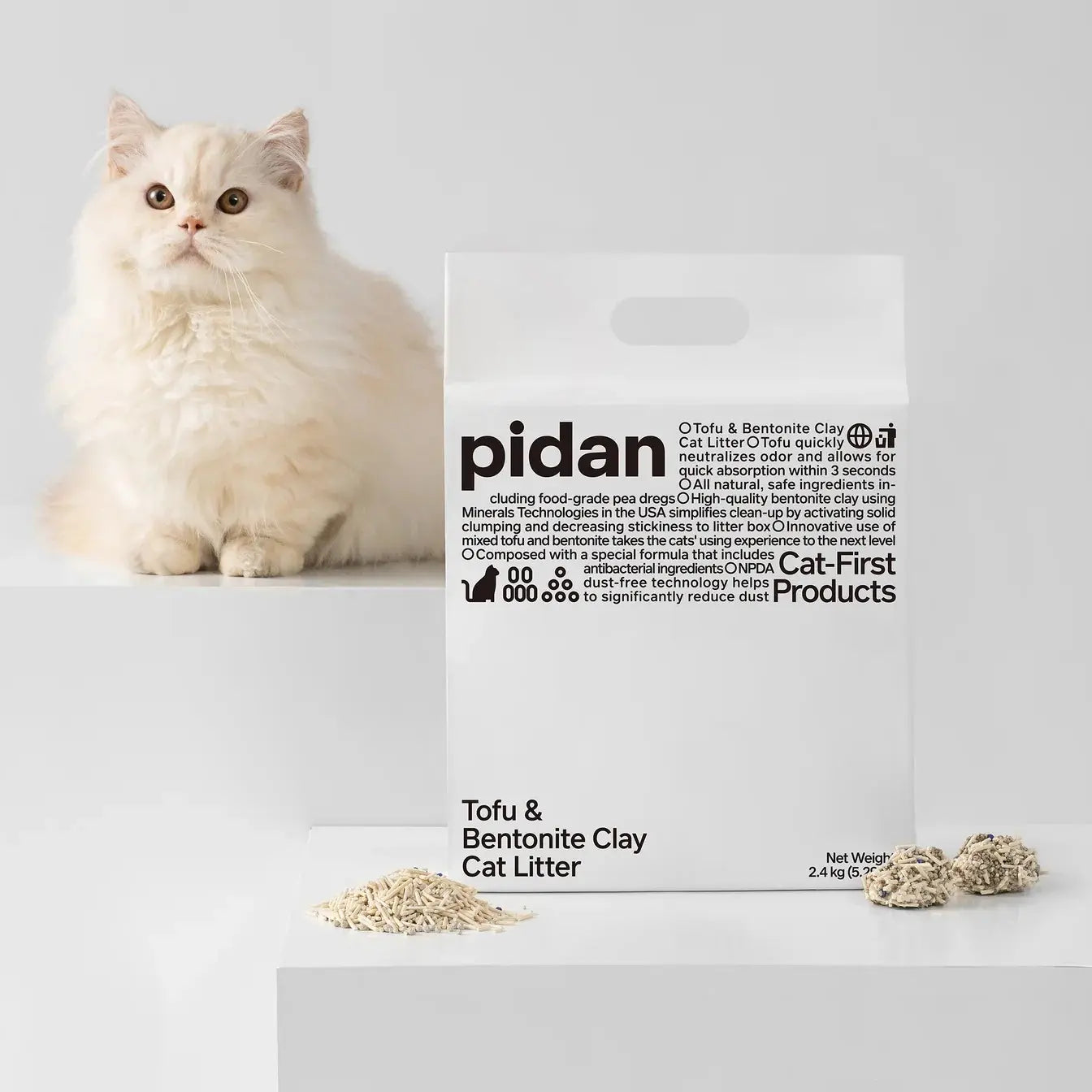 Signature Tofu & Bentonite Cat Litter [Odor Control & Great Absorption] [2.4kg]