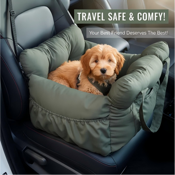Luxury All-in-One Pet Car Carrier & Couch Bed