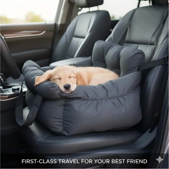 Luxury All-in-One Pet Car Carrier & Couch Bed